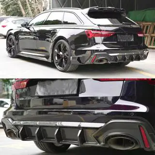 Heckdiffusor Stoßstange (für RS6, Carbon) Foto 2