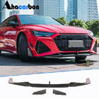 Audi A7 2018- Frontstoßstangen Lippe V2 (für RS7, Trockencarbon) Foto 1
