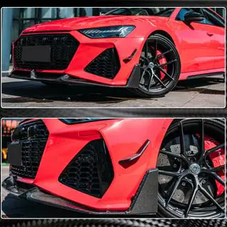Frontstoßstangen Lippe V2 (für RS7, Trockencarbon) Foto 4