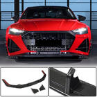 Audi A7 2018- Frontstoßstangen Lippe V1 (für RS7 2018-2022, Trockencarbon) Foto 1