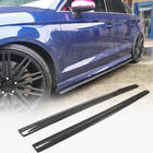 Audi A3 2012-2020 Seitenschweller V3 (für S-Line Sedan, Carbon) Foto 1