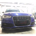 Audi A3 2012-2020 Frontlippe V1 für S-Line 2012-2016 HB, Carbon Foto 2