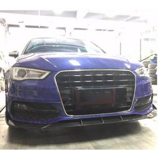 Frontlippe V1 für S-Line 2012-2016 HB, Carbon Audi A3 2012-2020 Foto 2