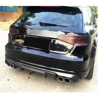 Heckstoßstangen Diffusor V1 (für S-Line HB 2012-2016, Carbon) Audi A3 2012-2020 Foto 3