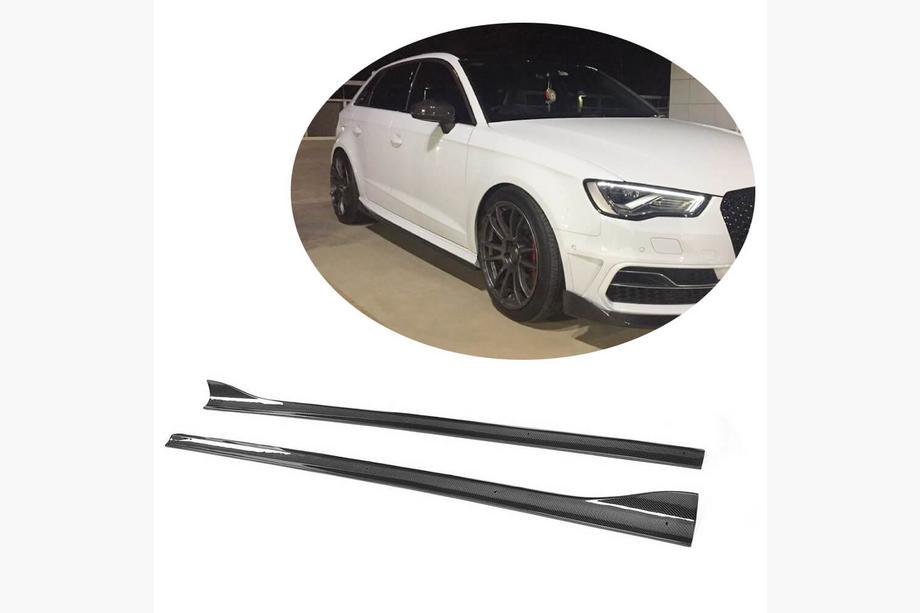 Audi A3 2012-2020 Seitenschweller (für S-Line HB 2012-2016, Carbon) Image