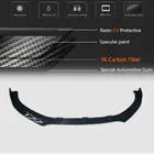 Audi A3 2012-2020 Frontstoßstangen-Lippe Lip V3 (für S-Line Sedan 2012-2016, Carbon) Foto 5