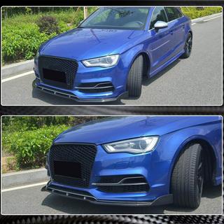 Frontstoßstangen-Lippe Lip V3 (für S-Line Sedan 2012-2016, Carbon) Audi A3 2012-2020 Foto 3