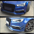Audi A3 2012-2020 Nebelscheinwerferblenden (für S-Line Sedan 2012-2016, Carbon) Foto 4