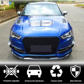 Nebelscheinwerferblenden (für S-Line Sedan 2012-2016, Carbon) Audi A3 2012-2020 Foto 2