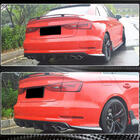 Audi A3 2012-2020 Heckstoßstangen-Diffusor V3 (für S-Line Sedan 2012-2016, Carbon) Foto 3