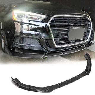 Frontstoßstangen-Lippe Lip V1 (für S-Line 2017-2020 Sedan, Carbon) Audi A3 2012-2020 Foto 1
