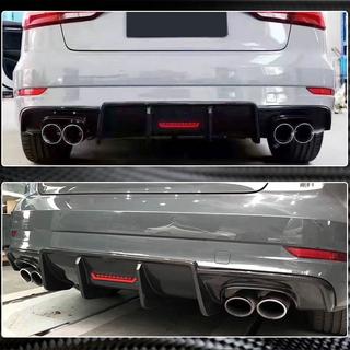 Heckdiffusor V3 für S-Line Sedan 2017-2020 (Carbon) Audi A3 2012-2020 Foto 4