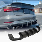 Audi A3 2012-2020 Heckstoßstange Diffusor (FRP) Foto 1