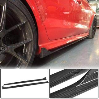 Seitenschweller V2 (für S-Line Sedan, Carbon) Audi A3 2012-2020 Foto 1