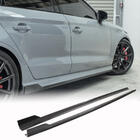 Audi A3 2012-2020 Seitenschweller V1 (für S-Line Sedan, Carbon) Foto 1