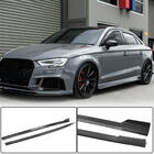 Audi A3 2012-2020 Seitenschweller V1 (für S-Line Sedan, Carbon) Foto 2