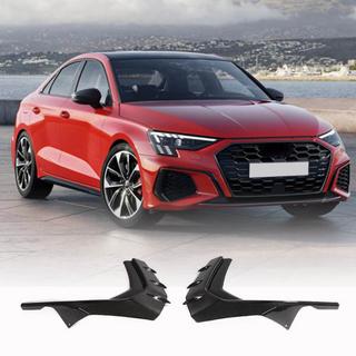 Frontspoilerlippe für die vordere Stoßstange (für S-Line Sedan 2020-2023, Carbon) Foto 1