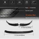 Audi A4 B9 2015-2024 Frontlippe für die Frontstoßstange Lip V1 (für S-Line Sedan 2015-2019, Carbon) Foto 5