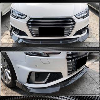 Frontlippe für die Frontstoßstange Lip V1 (für S-Line Sedan 2015-2019, Carbon) Foto 3