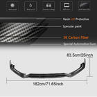 Audi A4 B9 2015-2024 Frontstoßstangen-Lippe Lip V2 (für S-Line Sedan 2015-2019, Carbon) Foto 6