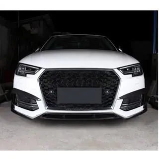 Frontstoßstangen-Lippe Lip V2 (für S-Line Sedan 2015-2019, Carbon) Foto 1