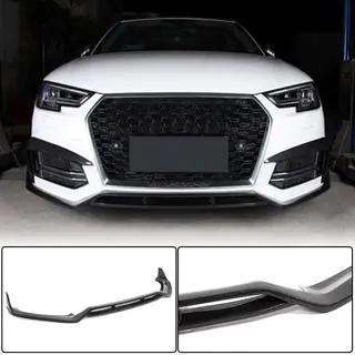Frontstoßstangen-Lippe Lip V2 (für S-Line Sedan 2015-2019, Carbon) Foto 2