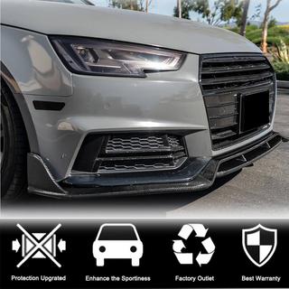Frontstoßstangen-Lippe Lip V2 (für S-Line Sedan 2015-2019, Carbon) Foto 3