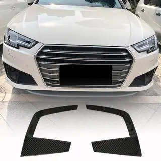 Nebelscheinwerfer-Blenden V3 (für S-Line Sedan 2015-2019, Carbon) Foto 1
