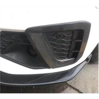 Nebelscheinwerfer-Blenden V1 (für S-Line Sedan 2015-2019, Carbon) Foto 3