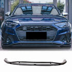Audi A4 B9 2015-2024 Frontstoßstangen-Lippe Lip V2 (für S-Line Sedan 2019-2024, Carbon) Foto 1