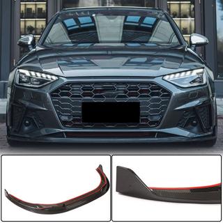 Frontstoßstangen-Lippe Lip V1 (für S-Line Sedan 2019-2024, Carbon) Foto 1