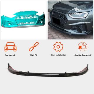 Frontstoßstangen-Lippe Lip V1 (für S-Line Sedan 2019-2024, Carbon) Foto 2