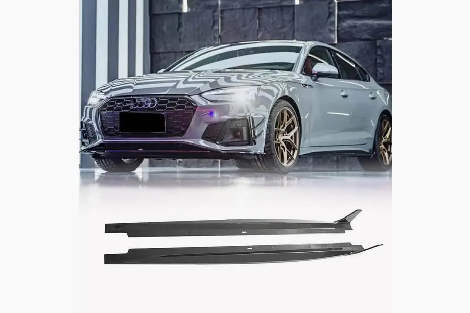 Audi A5 2016-2025 Seitenschweller 2021-2025 V2 (für Sportback, Carbon) Image