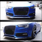 Audi A5 2007-2015 Frontlippe V1 passend für S-Line 2012-2015, Carbon Foto 4