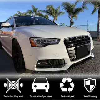 Frontlippe V1 passend für S-Line 2012-2015, Carbon Foto 2