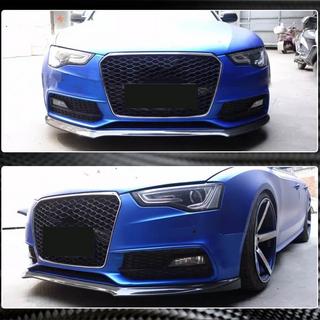 Frontlippe V1 passend für S-Line 2012-2015, Carbon Audi A5 2007-2015 Foto 4