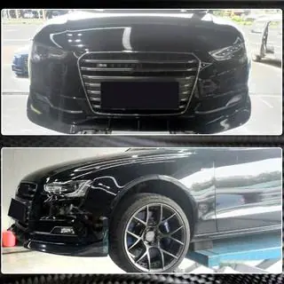 Frontspoiler Lippe V3 für S-Line 2012-2015 Carbon Foto 4