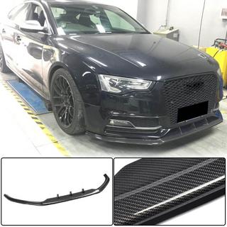 Frontstoßstange Lippe V4 Aufsatz (für S-Line 2012-2015, Carbon) Audi A5 2007-2015 Foto 1