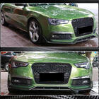 Audi A5 2007-2015 Abdeckungen für Nebelscheinwerfer (für S-Line 2012-2015, Carbon) Foto 4