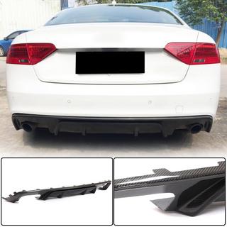 Heckdiffusor V2 (für S-Line 2012-2015, Carbon) Audi A5 2007-2015 Foto 1