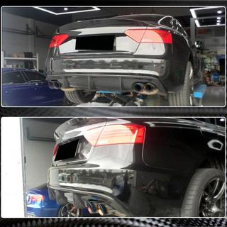 Heckdiffusor V1 (für S-Line 2012-2015, Carbon) Audi A5 2007-2015 Foto 3