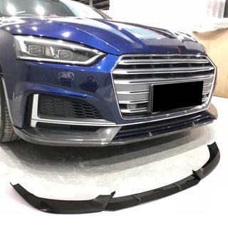 Frontlippe Stoßstange Lip (für S-Line Coupe/Cabriolet 2016-2020, Carbon) Foto 1