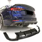Audi A5 2016-2025 Heckdiffusor V2 (für S-Line 2016-2020, Carbon) Foto 1