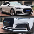 Audi A5 2016-2025 Frontspoiler Lippe V2 (für S-Line 2021-2025, Carbon) Foto 3