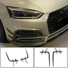 Audi A5 2016-2025 Frontstoßstangen Flap V2 Aufsätze (für S-Line 2016-2020, Carbon) Foto 1