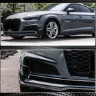 Audi A5 2016-2025 Frontstoßstangen Flap V2 Aufsätze (für S-Line 2016-2020, Carbon) Foto 5