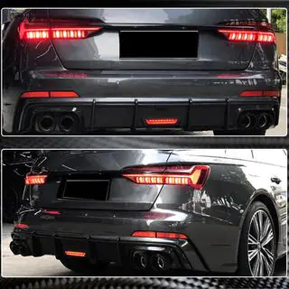 Heckstoßstangendiffusor Carbon (für S-Line 2014-2018) Audi A6 C7 2011-2017 Foto 1