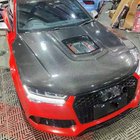 Audi A7 2010-2018 Motorhaube (S7, 2014-2018, Carbon) Foto 1