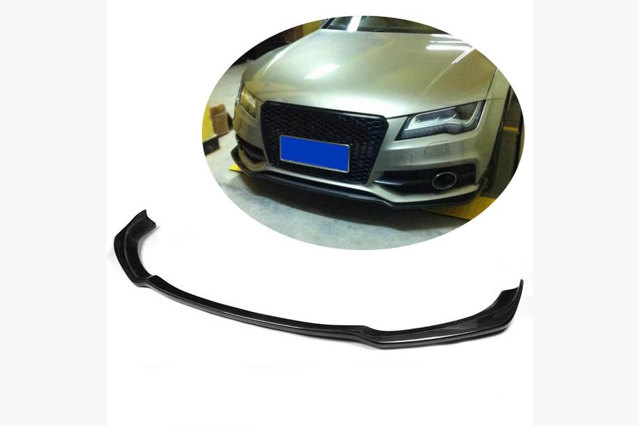 Audi A7 2010-2018 Frontlippe V1 für Stoßstange (S-Line, 2010-2014, Carbon) Image