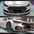 Audi A7 2018- Frontstoßstange Lippe Aufsatz (für S-Line 2018-2022, Carbon) Foto 3
